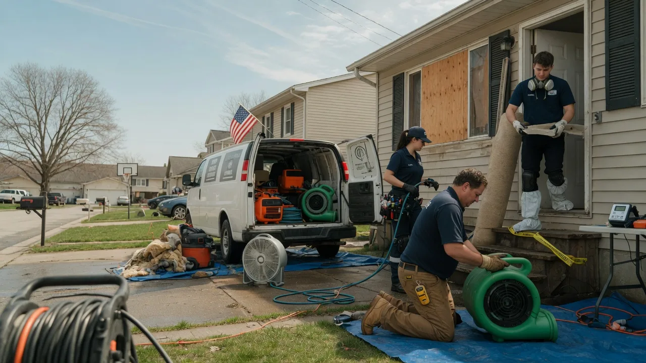 Water Damage Restoration in Alger, MI near me